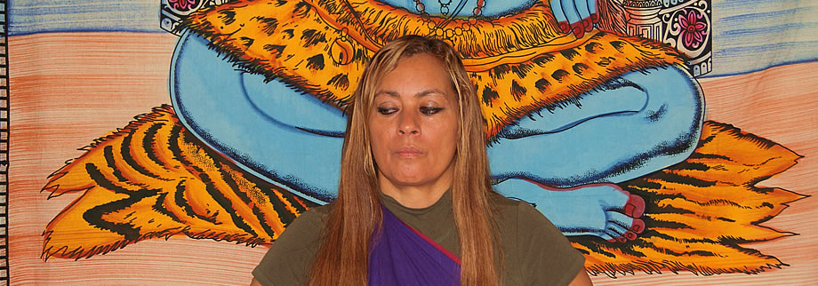 Augen nach unten rechts